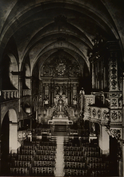 Altar major de la Parròquia de Sitges