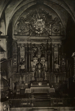 Altar major de la Parròquia de Sitges