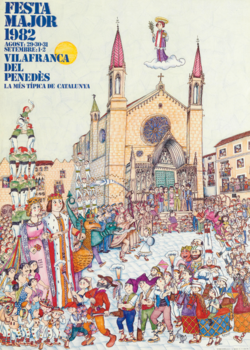 Festa major Vilafranca del Penedès : la més típica de Catalunya