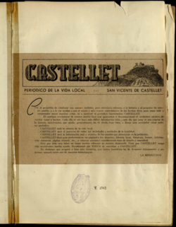 Castellet : periódico de la vida local
