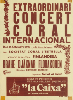 Extraordinari concert coral internacional