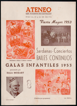 Fiesta mayor 1953