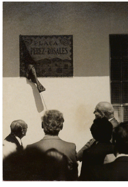 Inauguració de la Plaça Pérez-Rosales