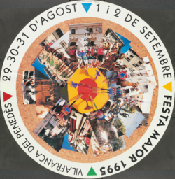 Festa major 1995 : Vilafranca del Penedès