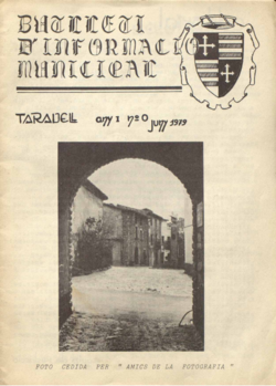 Butlletí d'informació municipal Taradell