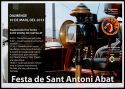 Festa de Sant Antoni Abat : diumenge 10 de març del 2013