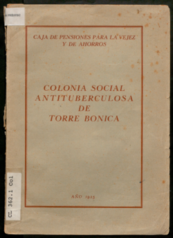 Colonia social antituberculosa de Torre Bonica