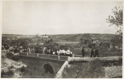 Inauguració del pont del torrent de Maioles