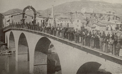 Pont Vell de Sallent. Inauguració de les baranes