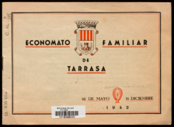 Economato Familiar de Tarrasa : 22 de mayo-31 de diciembre 1942