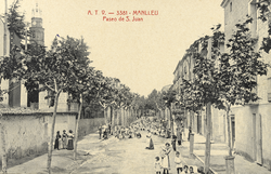 Manlleu, Passeig de Sant Joan