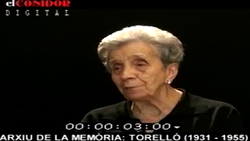 Pepita Quintana i Morató (1921) Arxiu de la memòria : Torelló (1931-1955)