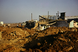 Desmantellament de barraques al Camp de La Bota