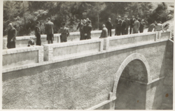 Inauguració del pont del torrent de Maioles