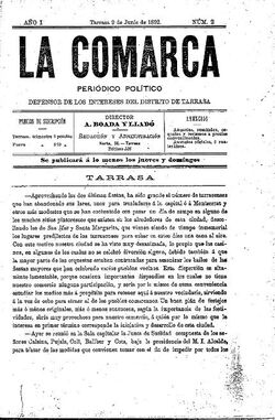 La Comarca del Vallés La Comarca : periódico político