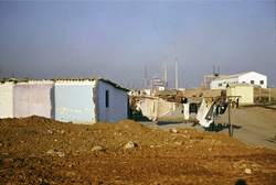 Desmantellament de barraques al Camp de La Bota