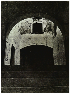 Interior de l'antic castell de Sitges