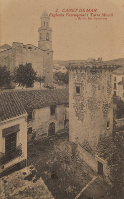 Torre de can Macià i Església Parroquial