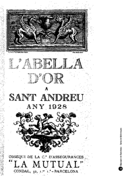 L’Abella d'or a Sant Andreu