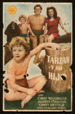 Tarzán y su hijo UnaMuchacha y 10 bandidos