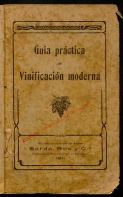 Guía práctica de vinificación moderna
