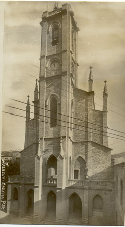 L'església antiga i el campanar