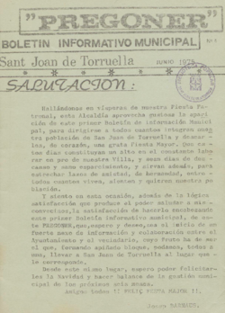 El Pregoner : revista de l'Ajuntament de Sant Joan de Vilatorrada
